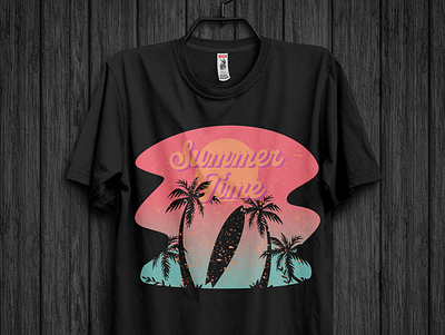 Summer Time ai branding cool design fashion graphic design illustration ui vector