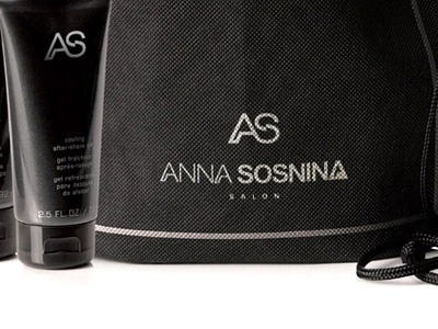 Anna Sosnina beauty fashion haircut logo mark monogram