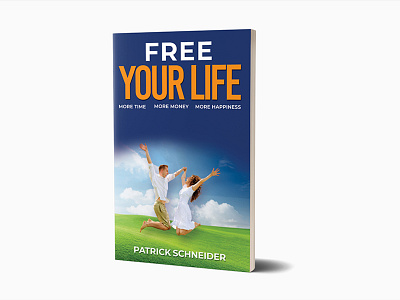 Free Your Life (Book cover) amazon amazon book cover design book cover branding cover design e book cover graphic design hard book cover logo