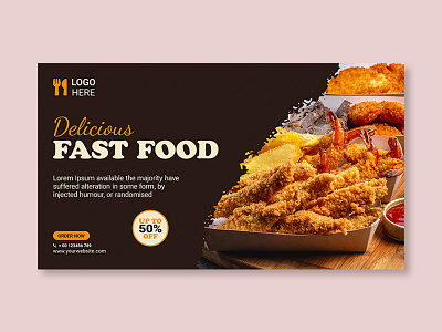 Restaurant Food Banner Ads