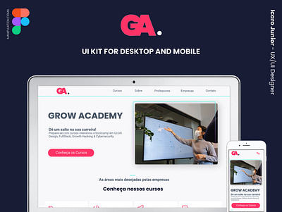 School of Technology - UI/UX Design - Mobile & Desktop adobe xd education figma tera ui design ux web design wireframe