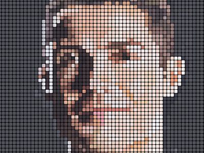 Mozaic Cristiano Ronaldo cristiano ronaldo cube design mozaic