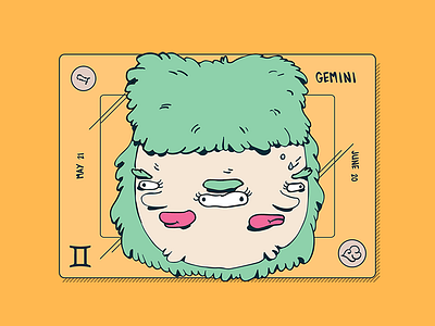 Gemini astrology characters illustrations shop supremeninja totebags website