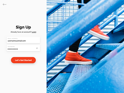 Sign Up Form - #001 001 dailyui form sign up ui