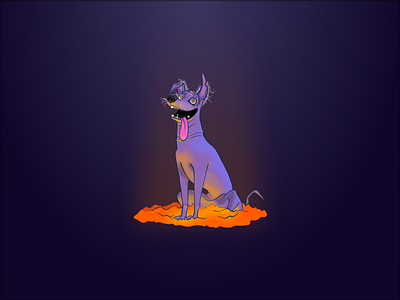 Meet, Dante 🐶 art coco dante design dog illustration vector