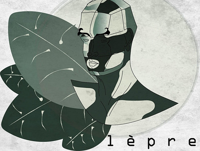 Lèpre animation design illustration logo vector