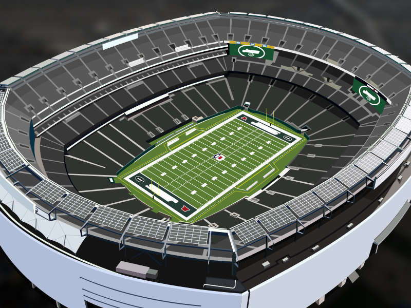 new meadowlands stadium design