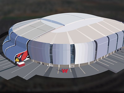 University of Phoenix Stadium Illustration