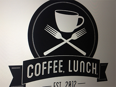 Coffee lunch logo