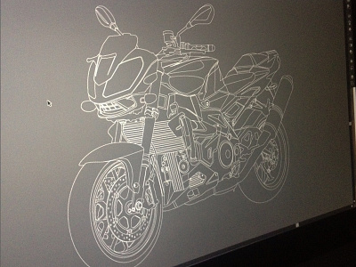 Motorcycle Illustration