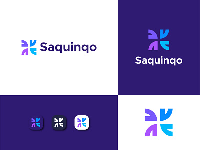 Saquinqo Logo Design - Medical Logo best logo branding creative logo design healt logo hospital logo illustration lettermark logo logo creator logo design logo designer logo maker logo mark logo type medical logo only1mehedi picox plus logo ui