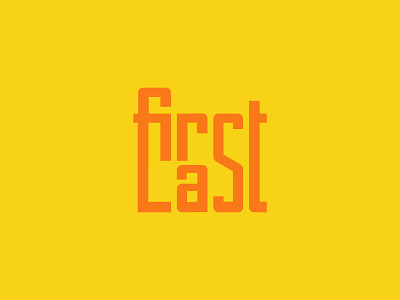 First & Last 3d brand identity branding design fast fast last fast and last graphic design illustration last lettermark lettermark design logo logo design logo mark logotype only1mehedi picox ui wordmark