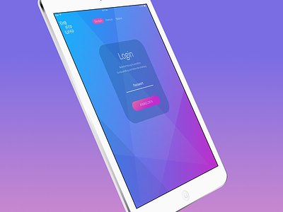 UI design for mobile and web app app survey tablet uidesign