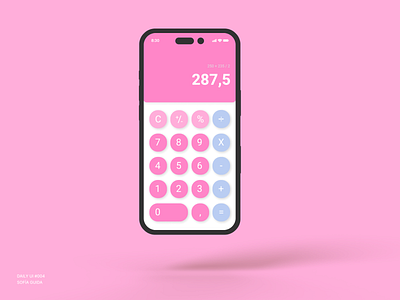 Daily UI 4: Calculadora