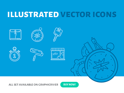 Free Illustrated Vector Icons app basic icons colorful colorful flat ebdots eight black dots free freebie gui icons illustrator vector web