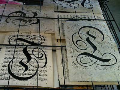 Old Fashioned Lino Prints handmade lettering lino oldfashioned printmaking type typography