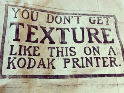 Texture campaign. font handmade ink lino linoleum print printer printmaking texture type typography