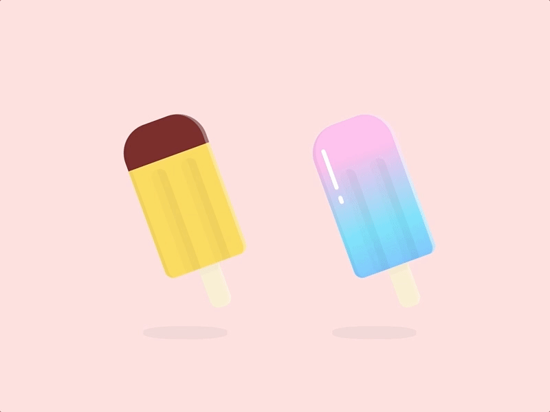 Pure CSS Popsicle