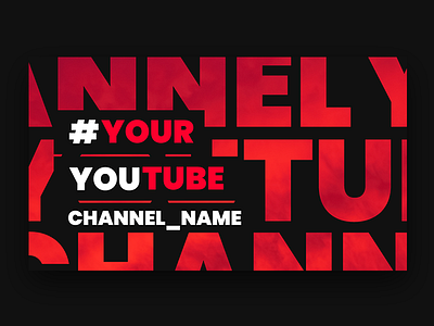 YouTube Channel banner channel channel name header infinity tool modern design pixflow social social media socialmedia title typography web web design website banner youtube youtube banner youtube channel youtube logo youtuber