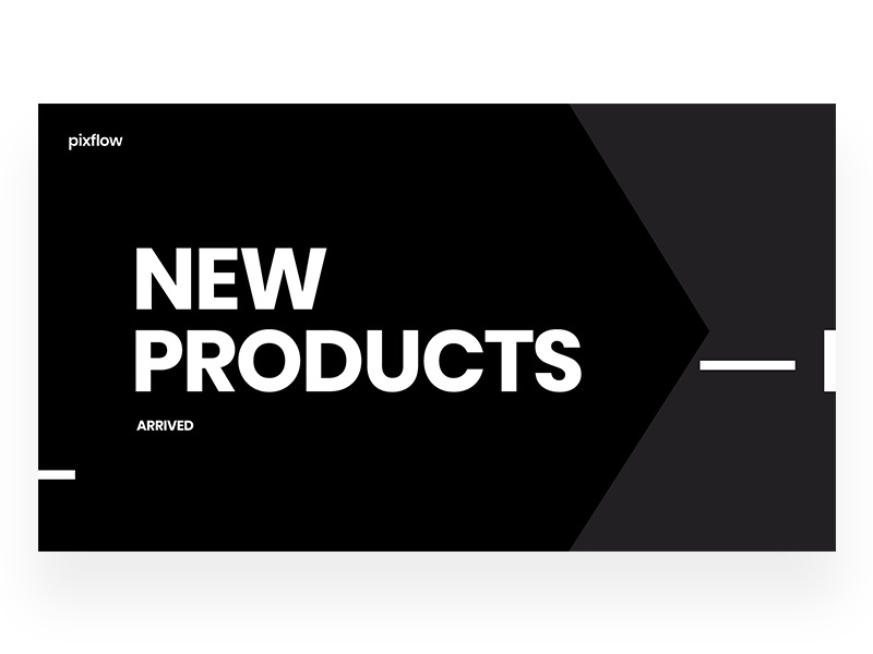 Website Banner pixflow website banner website header modern design ux infinity tool header banner title typography ui