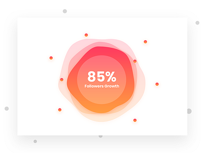 Diagram app app design chart diagram followers infinity tool modern design pixflow ui ux web web design