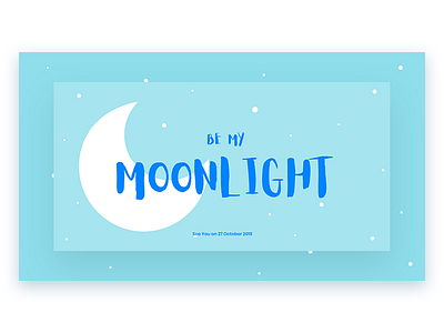 Moonlight Banner app banner header infinity tool modern design pixflow title titles typography ui ux web web design website banner