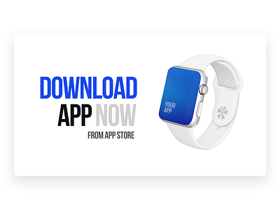 iwatch mockup app app screens app store apple gradient infinity tool ios iphone iwatch pixflow title typography ui ux