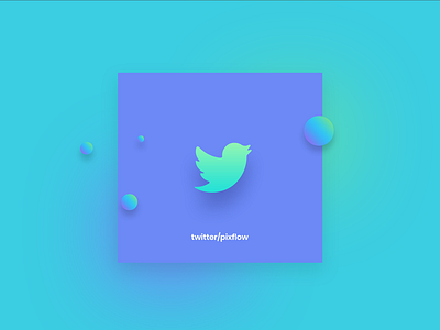 logo reveal app gradient header icon infinity tool logo pixflow social social app title twitter typography ux web design website banner