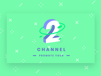 Channel 2 Banner 2 background banner chennel header infinity tool intro logo logo reveal modern design pattern promote title typography web web design youtube