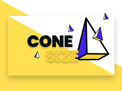 Abstract Banner background banner branding concept cone header infinity tool modern design pattern shapes title typography web website banner yellow