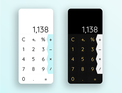 Daily UI 004 - Calculator app dailyui design figma flat minimal ui ux uxdesign