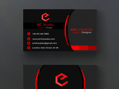 Business Card Design #19 business card business card design design graphic design illustration logo