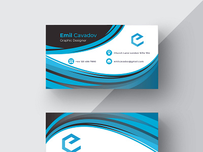 Business Card Design #21 business card business card design design graphic design illustration logo