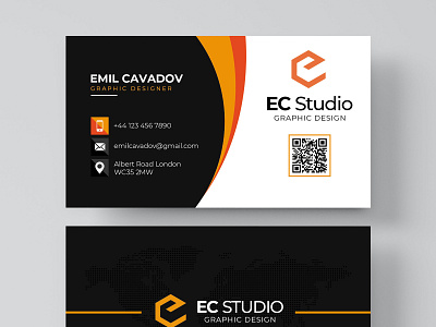 Business Card Design #24 business card business card design design graphic design illustration logo