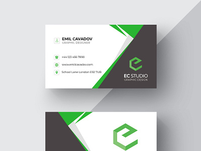 Business Card Design #29 business card business card design design graphic design illustration logo