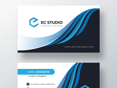 Business Card Design #33 business card business card design design graphic design illustration logo