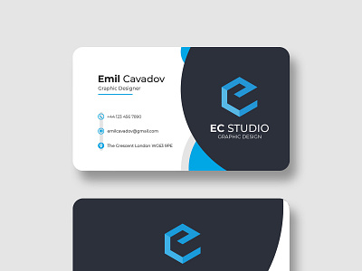 Business Card Design #40 business card business card design design graphic design illustration logo