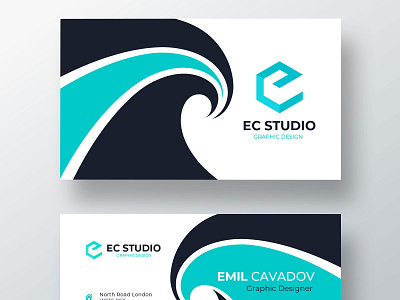 Business Card Design #48 business card business card design design graphic design illustration logo