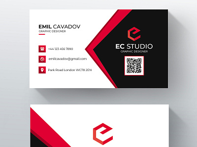 Business Card Design #58 business card business card design design graphic design illustration logo