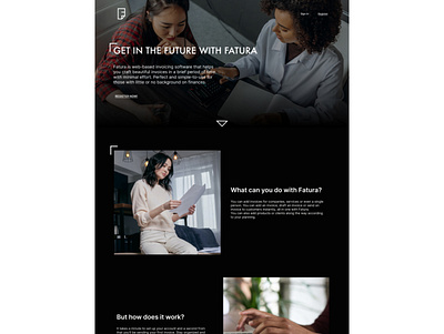 "Fatura" Website app branding design graphic design logo ui