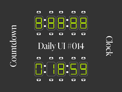 Daily UI #014 daily ui dailyui dailyui014 dailyuichallenge oven clock ui