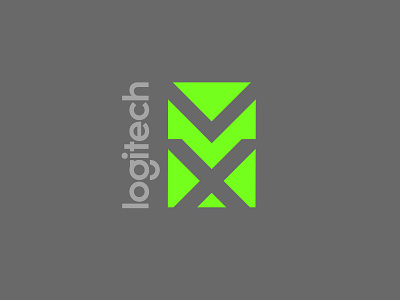 Logitech MX 01 branding logo logo design vector