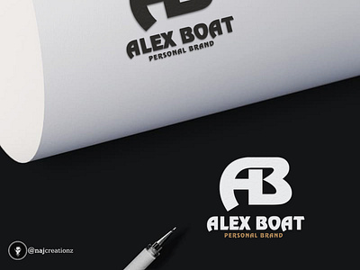 Logo Design for Alex Boat, a Personal Brand