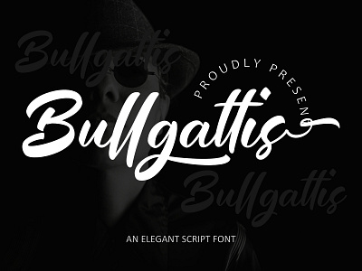 Bullgattis typeface branding design handmade handwritten illustration modern script scripture typeface typefaces typography