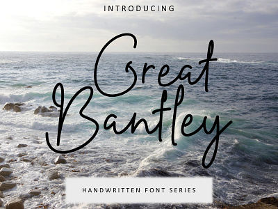 Great Bantley Typeface bantley branding graphic design great handwritten illustration logotype typeface typography