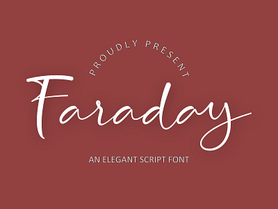 Faraday Typeface