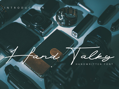 Hand Talky typeface branding hand lettering handtalky handwritten illustration logotype script typeface typography