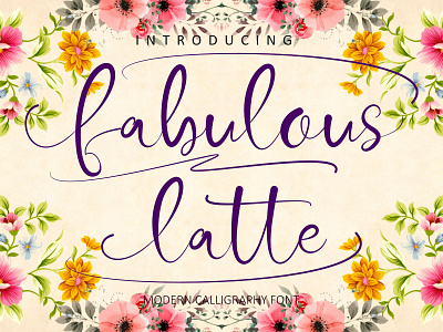 Fabullous Calligraphy Typeface