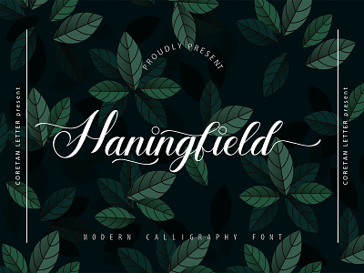 Haningfield Typeface