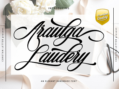 Araulga Laudery Font